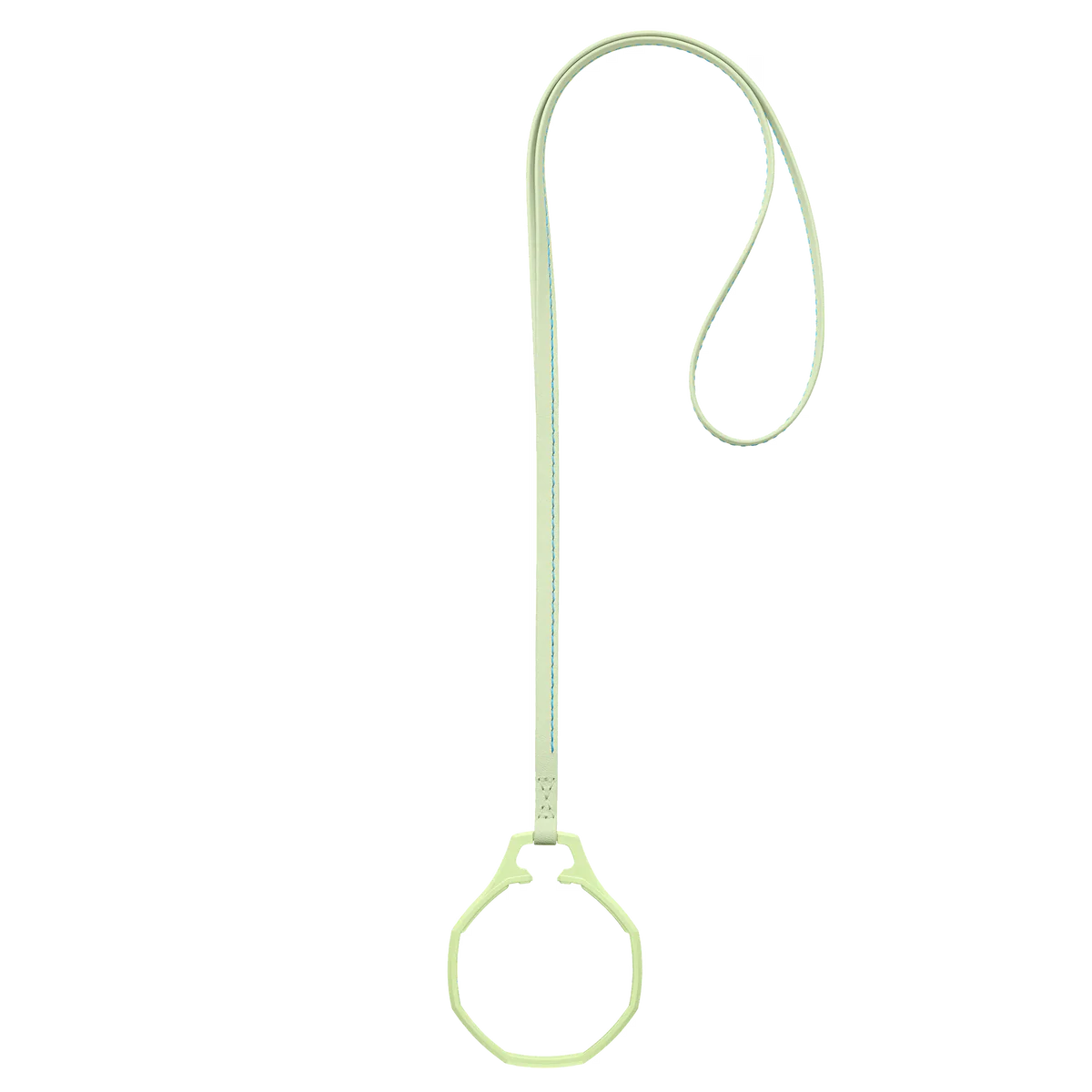 ROYAL POP - LEATHER LANYARD BLAUE ACHT