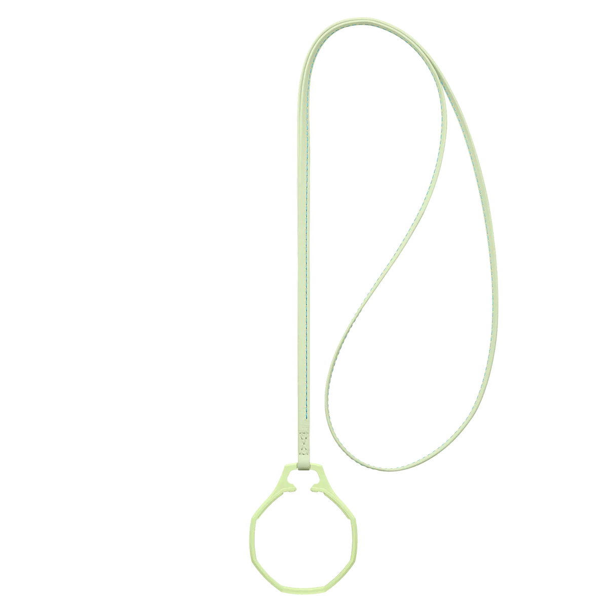 ROYAL POP - LEATHER LANYARD BLAUE ACHT