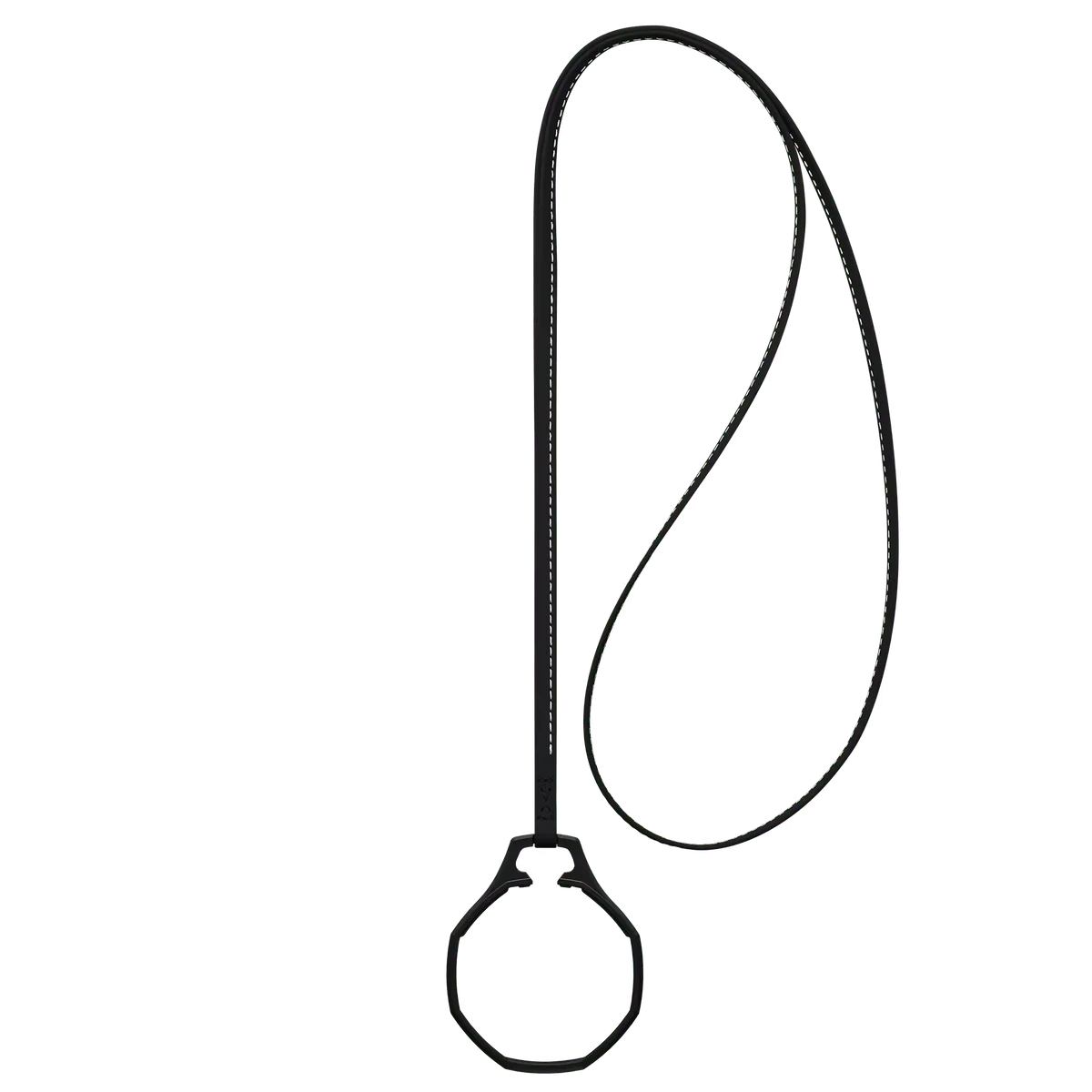 ROYAL POP - LEATHER LANYARD OCHO NEGRO