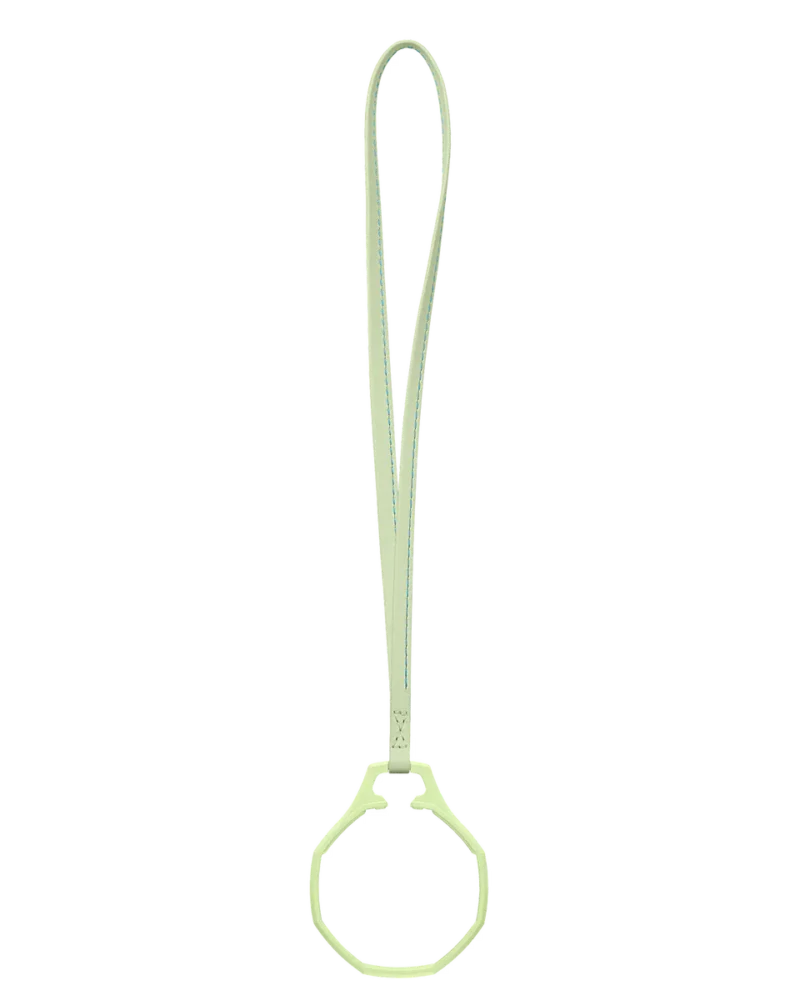 ROYAL POP - LEATHER LANYARD BLAUE ACHT